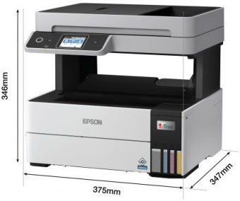 МФУ струйный Epson L6490 (C11CJ88405/404/502/507) A4 Duplex Net WiFi серый - купить недорого с доставкой в интернет-магазине