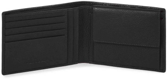 Кошелек мужской Piquadro Modus Special PU257MOSR/N черный натур.кожа - купить недорого с доставкой в интернет-магазине