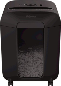 Шредер Fellowes PowerShred LX85 черный (секр.P-4) фрагменты 12лист. 19лтр. скрепки скобы пл.карты - купить недорого с доставкой в интернет-магазине