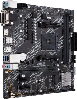 Материнская плата Asus PRIME A520M-E/CSM Soc-AM4 AMD A520 2xDDR4 mATX AC`97 8ch(7.1) GbLAN RAID+VGA+DVI+HDMI - купить недорого с доставкой в интернет-магазине