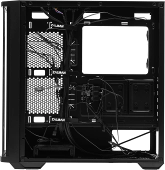 Корпус Zalman Z10 Duo черный без БП ATX 7x120mm 5x140mm audio bott PSU - купить недорого с доставкой в интернет-магазине