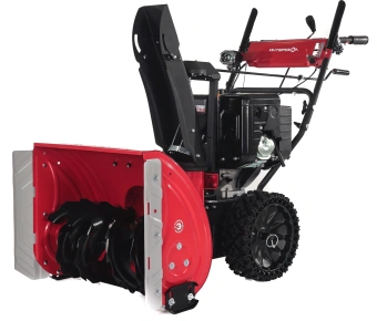 Снегоуборщик бензин. Интерскол СМБ-61/11ЭФ 6.62кВт 9л.с. - купить недорого с доставкой в интернет-магазине