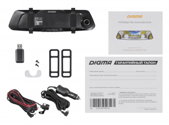 Видеорегистратор Digma FreeDrive 214 Night FHD черный 2Mpix 1080x1920 1080p 170гр. GP6247 - купить недорого с доставкой в интернет-магазине