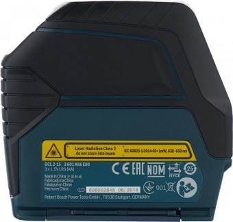 Нивелир лазерн. Bosch GCL 2-15 + RM1 + BM3 clip 2кл.лаз. 650нм цв.луч. красный (0601066E02) - купить недорого с доставкой в интернет-магазине