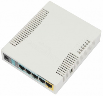 Роутер беспроводной MikroTik RB951UI-2HND N300 10/100BASE-TX белый - купить недорого с доставкой в интернет-магазине