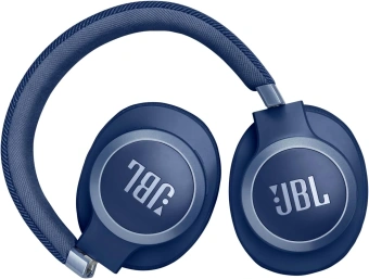 Гарнитура накладные JBL Live 770NC 2м синий беспроводные bluetooth оголовье (JBLLIVE770NCBLU) - купить недорого с доставкой в интернет-магазине