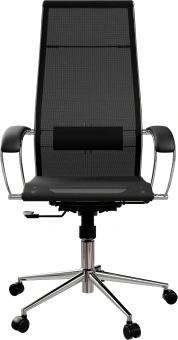Кресло Метта ErgoLife Set 7 черный сиденье черный сетка с подголов. крестов. металл хром - купить недорого с доставкой в интернет-магазине