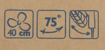 Вентилятор напольный Scarlett SC-SF111B29 45Вт скоростей:3 белый/голубой - купить недорого с доставкой в интернет-магазине