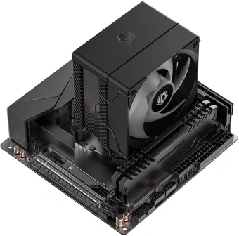 Устройство охлаждения(кулер) ID-Cooling SE-904-XT ARGB Soc-AM5/AM4/1200/1700/1851 черный 4-pin 14-29.1dB Al+Cu 180W 430gr Ret (SE-904-XT ARGB BLACK) - купить недорого с доставкой в интернет-магазине