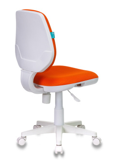 Кресло детское Бюрократ CH-W213 оранжевый TW-96-1 крестов. пластик пластик белый - купить недорого с доставкой в интернет-магазине