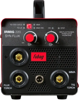 Сварочный полуавтомат Fubag IRMIG 220 SYN ФЛЮС (FLUX) инвертор ММА/FLUS 11.3кВт - купить недорого с доставкой в интернет-магазине