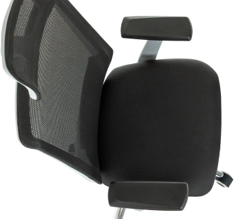 Кресло эргономичное Бюрократ MC-G612N-H черный Elastic-102 Neo Black сетка/ткань с подголов. крестов. металл хром - купить недорого с доставкой в интернет-магазине