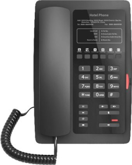 Телефон IP Fanvil H3W черный - купить недорого с доставкой в интернет-магазине
