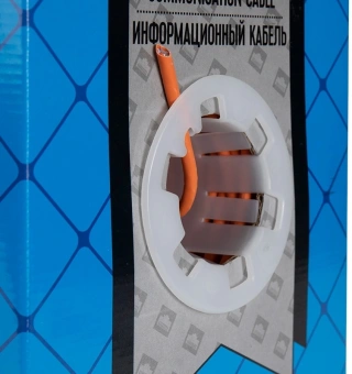 Кабель информационный Rexant 01-0050 кат.6 UTP 4 пары нг(А)-HF внутренний 305м оранжевый - купить недорого с доставкой в интернет-магазине
