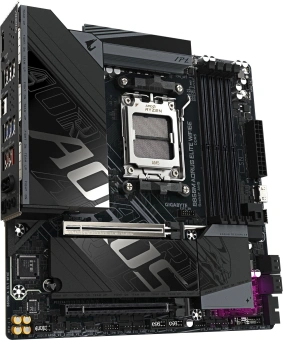 Материнская плата Gigabyte B850M A ELT WF6E SocketAM5 AMD B850 4xDDR5 mATX AC`97 8ch(7.1) 2.5Gg RAID+DP - купить недорого с доставкой в интернет-магазине
