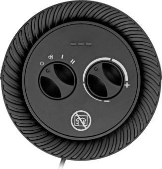 Тепловентилятор Denzel DTFC-1200S 1200Вт черный - купить недорого с доставкой в интернет-магазине