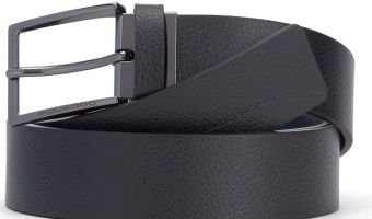 Ремень мужской Piquadro Modus Special CU5928MOS/NBLU 125х3.5см черный/синий натур.кожа - купить недорого с доставкой в интернет-магазине