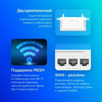 Роутер беспроводной Huawei WiFi AX2 WS7001-22 (53030ADX) AX1500 10/100/1000BASE-T белый - купить недорого с доставкой в интернет-магазине