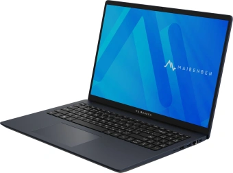Ноутбук Maibenben M677 Ryzen 7 7730U 16Gb SSD512Gb AMD Radeon Graphics 16" IPS FHD+ (1920x1200) Windows 11 Home blue WiFi BT Cam 3896mAh (M6770F140HU4E10) - купить недорого с доставкой в интернет-магазине