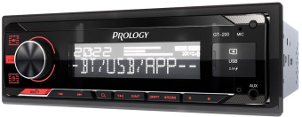 Автомагнитола Prology GT-200 1DIN 4x55Вт v4.2 ПДУ (PRGT200) - купить недорого с доставкой в интернет-магазине