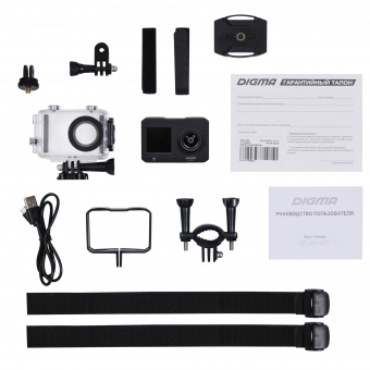 Экшн-камера Digma DiCam 420 черный - купить недорого с доставкой в интернет-магазине