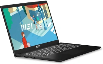 Ноутбук MSI Modern 15 H B13M-096XRU Core i5 13420H 16Gb SSD512Gb Intel Iris Xe graphics 15.6" IPS FHD (1920x1080) Free DOS black WiFi BT Cam (9S7-15H411-096) - купить недорого с доставкой в интернет-магазине