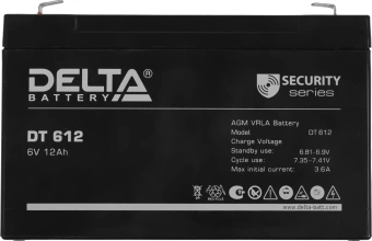 Батарея для ИБП Delta DT 612 6В 12Ач - купить недорого с доставкой в интернет-магазине