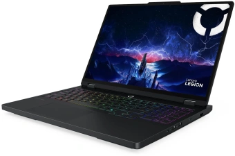 Ноутбук Lenovo Legion Pro 5 16IAX10 Core Ultra 7 255HX 32Gb SSD1Tb NVIDIA GeForce RTX 5060 8Gb 16" OLED WQXGA (2560x1600) без ОС black WiFi BT Cam (83F3000WRK) - купить недорого с доставкой в интернет-магазине
