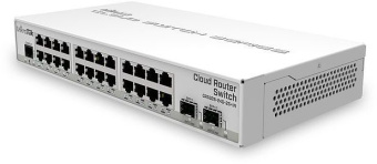 Коммутатор MikroTik CRS326-24G-2S+IN 24G 2SFP+ управляемый - купить недорого с доставкой в интернет-магазине