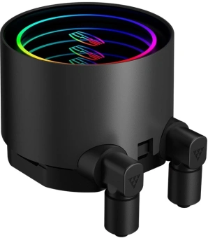 Система водяного охлаждения PcCooler DA360 V2 BK ARGB Soc-AM5/AM4/1200/1700/1851 черный 4-pin 36.5dB Al 300W Ret (DA360V2-BKAWXX-GL) - купить недорого с доставкой в интернет-магазине