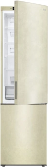 Холодильник LG GA-B509CECL 2-хкамерн. бежевый глянц. инвертер - купить недорого с доставкой в интернет-магазине