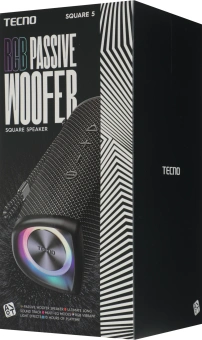 Колонка порт. Tecno S5 Square черный 30W 1.1 BT 4000mAh (S5) - купить недорого с доставкой в интернет-магазине