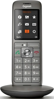 Трубка доп. Dect Gigaset CL660HX HSB RUS черный для CL660 - купить недорого с доставкой в интернет-магазине
