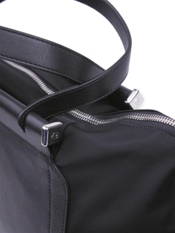 Деловая сумка женская Piquadro Lyra CA4021W92T/N с отделением для ноутбука черный ткань/натур.кожа - купить недорого с доставкой в интернет-магазине