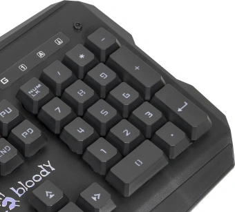 Клавиатура A4Tech Bloody B150N черный USB for gamer LED - купить недорого с доставкой в интернет-магазине