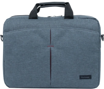 Сумка для ноутбука 15.6" Portcase KCB-162 серый нейлон/полиэстер (KCB-162 GREY) - купить недорого с доставкой в интернет-магазине