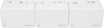 Бесшовный Mesh роутер Mercusys Halo H25BE (HALO H25BE(3-PACK)) BE3600 10/100/1000BASE-TX белый (упак.:3шт) - купить недорого с доставкой в интернет-магазине