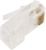 Коннектор Lanmaster (LAN-EZ45-8P8C/U5E-100) UTP кат.5E RJ45 прозрачный (упак.:100шт) - купить недорого с доставкой в интернет-магазине