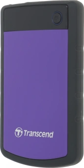 Жесткий диск Transcend USB3.0 2TB TS2TSJ25H3P StoreJet 25H3P (5400rpm) 2.5" фиолетовый - купить недорого с доставкой в интернет-магазине