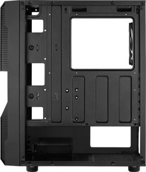 Корпус Aerocool Menace Saturn FRGB-G-BK-v1 черный без БП ATX 7x120mm 2x140mm 2xUSB3.0 audio bott PSU - купить недорого с доставкой в интернет-магазине
