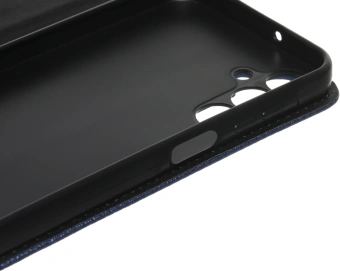 Чехол (флип-кейс) BoraSCO для Samsung Galaxy A15 Book Case синий (72799) - купить недорого с доставкой в интернет-магазине