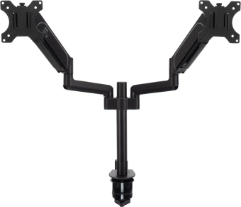 Кронштейн для мониторов ЖК Digma D-MM202D черный 17"-32" макс.9кг крепление к столешнице поворот и наклон - купить недорого с доставкой в интернет-магазине