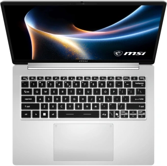 Ноутбук MSI Modern 14S AI+ G3MG-011XRU Core Ultra 5 322 16Gb SSD512Gb Intel Graphics 14" OLED FHD+ (1920x1200) без ОС silver WiFi BT Cam (9S7-14U212-011) - купить недорого с доставкой в интернет-магазине