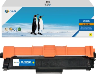 Картридж лазерный G&G GG-TN217Y TN-217Y желтый (2300стр.) для Brother HL-L3210CW/L3230CDN/L3230CDW/L3270CDW;DCP-L3550CDW/L3551CDW;MFC-L3750CDW/L3770CDW - купить недорого с доставкой в интернет-магазине