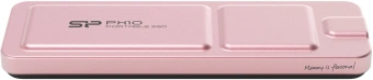 Накопитель SSD Silicon Power USB-C 512GB SP512GBPSDPX10CP PX10 1.8" розовый - купить недорого с доставкой в интернет-магазине