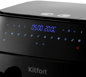 Аэрогриль Kitfort КТ-2250 1750Вт черный - купить недорого с доставкой в интернет-магазине