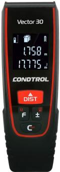 Лазерный дальномер Condtrol Vector 30 2кл.лаз. 635нм (1-4-109) - купить недорого с доставкой в интернет-магазине