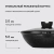 Сковорода ВОК (WOK) Rondell Escurion RDA-870 круглая 28см покрытие: Xylan Plus ручка съемная (с крышкой) черный - цена, купить или заказать с доставкой в интернет-магазине Сковорода ВОК (WOK) Rondell Escurion RDA-870 круглая 28см покрытие: Xylan Plus ручка съемная (с крышкой) черный - купить недорого с доставкой в интернет-магазине