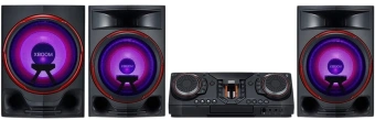 Минисистема LG CL88 черный 2900Вт FM USB BT - купить недорого с доставкой в интернет-магазине