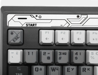 Клавиатура A4Tech Bloody B950 механическая серый/черный USB for gamer LED (B950) - купить недорого с доставкой в интернет-магазине